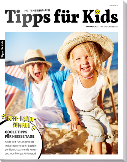 Die aktuelle Ausgabe vom Familienmagazin Tipps für Kids